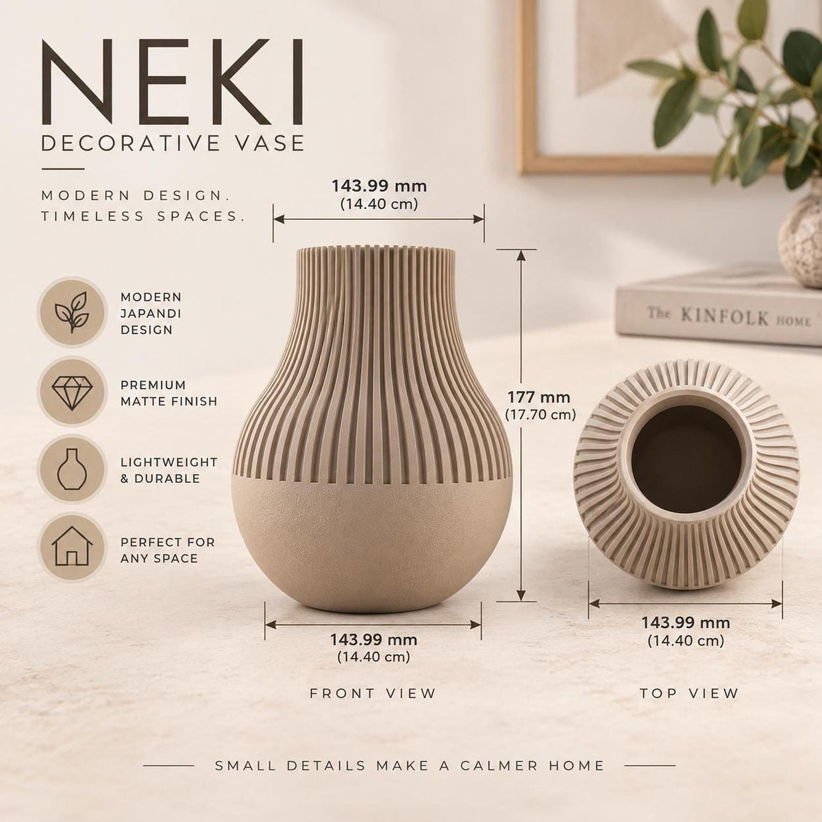 NEKI Japandi Vase