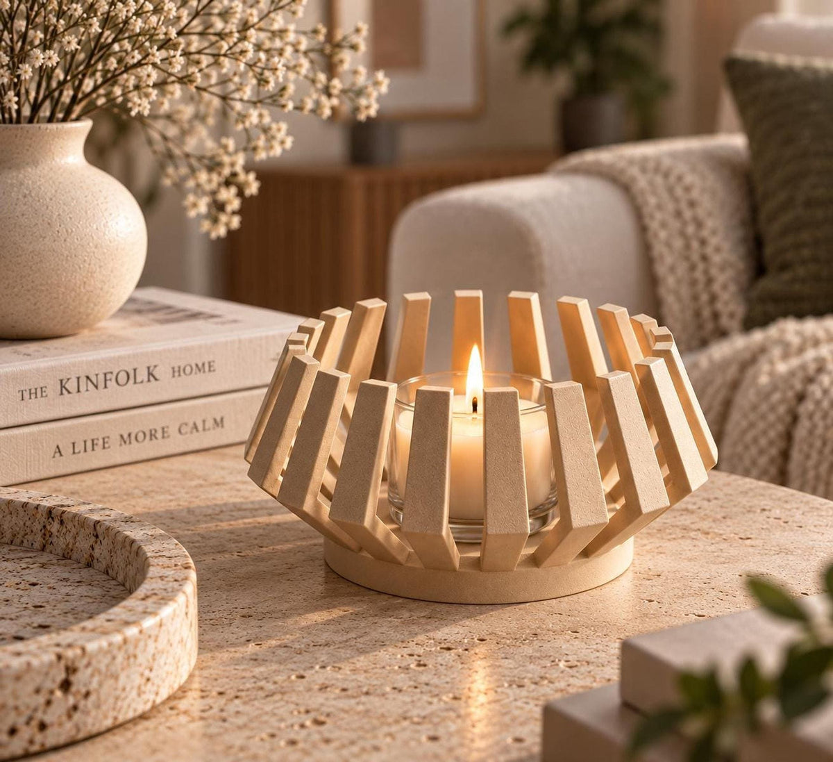 ULIN Geometric Tealight Holder