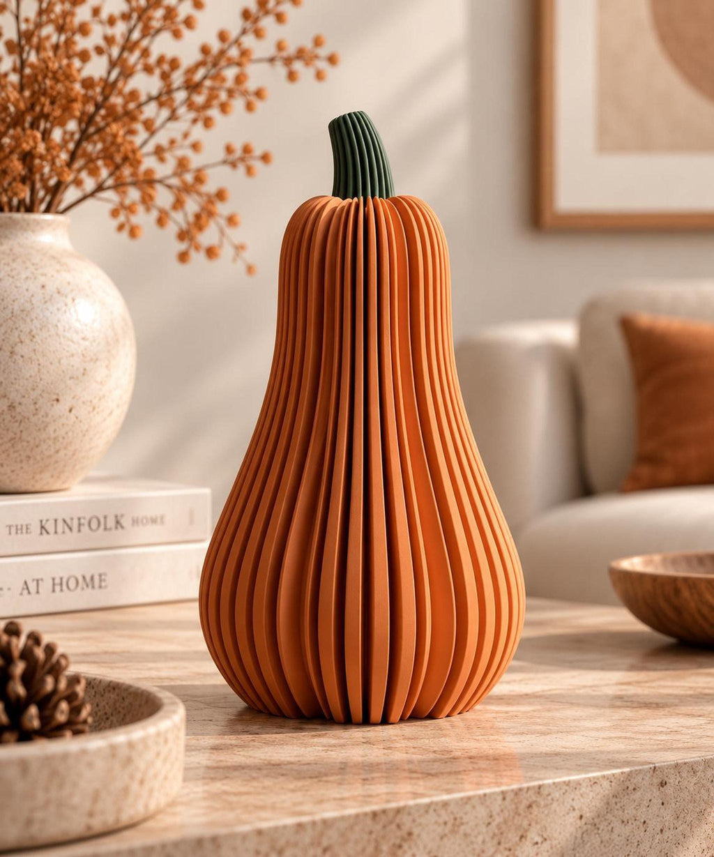 Ribbed Decorative Pumpkins