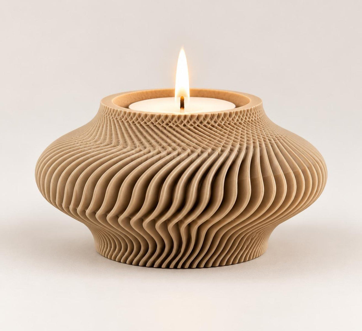 LUNAR Wave Tealight Holder
