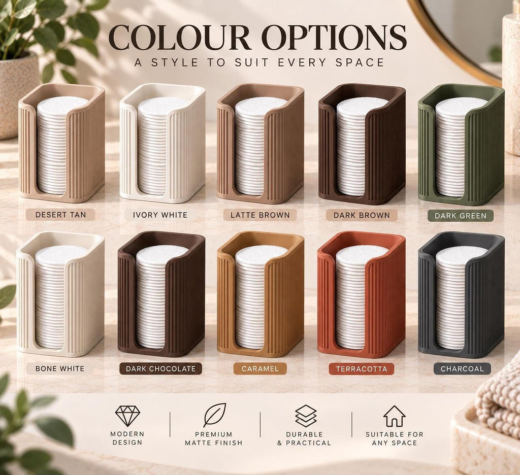 Japandi Cotton Pad Holder