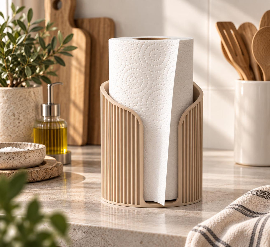 Japandi Paper Towel Holder