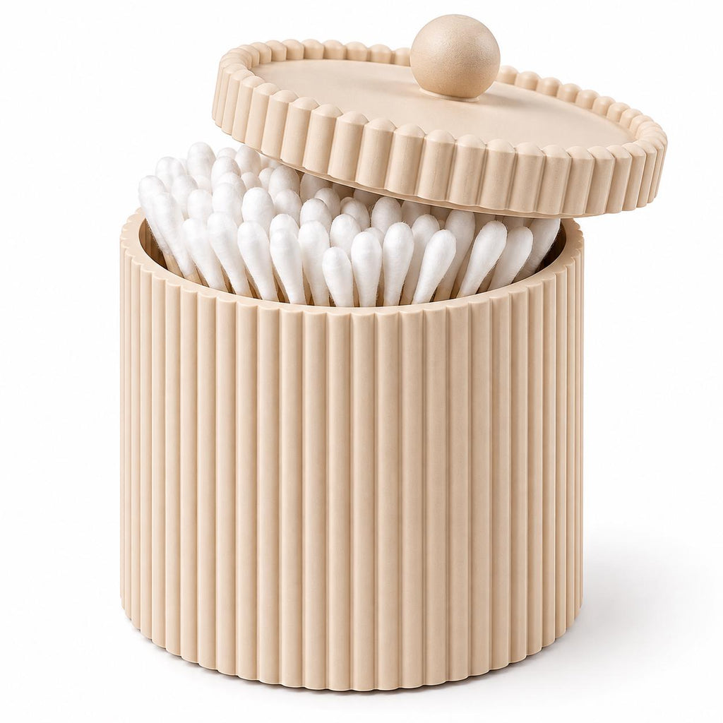 Japandi Cotton Bud Holder