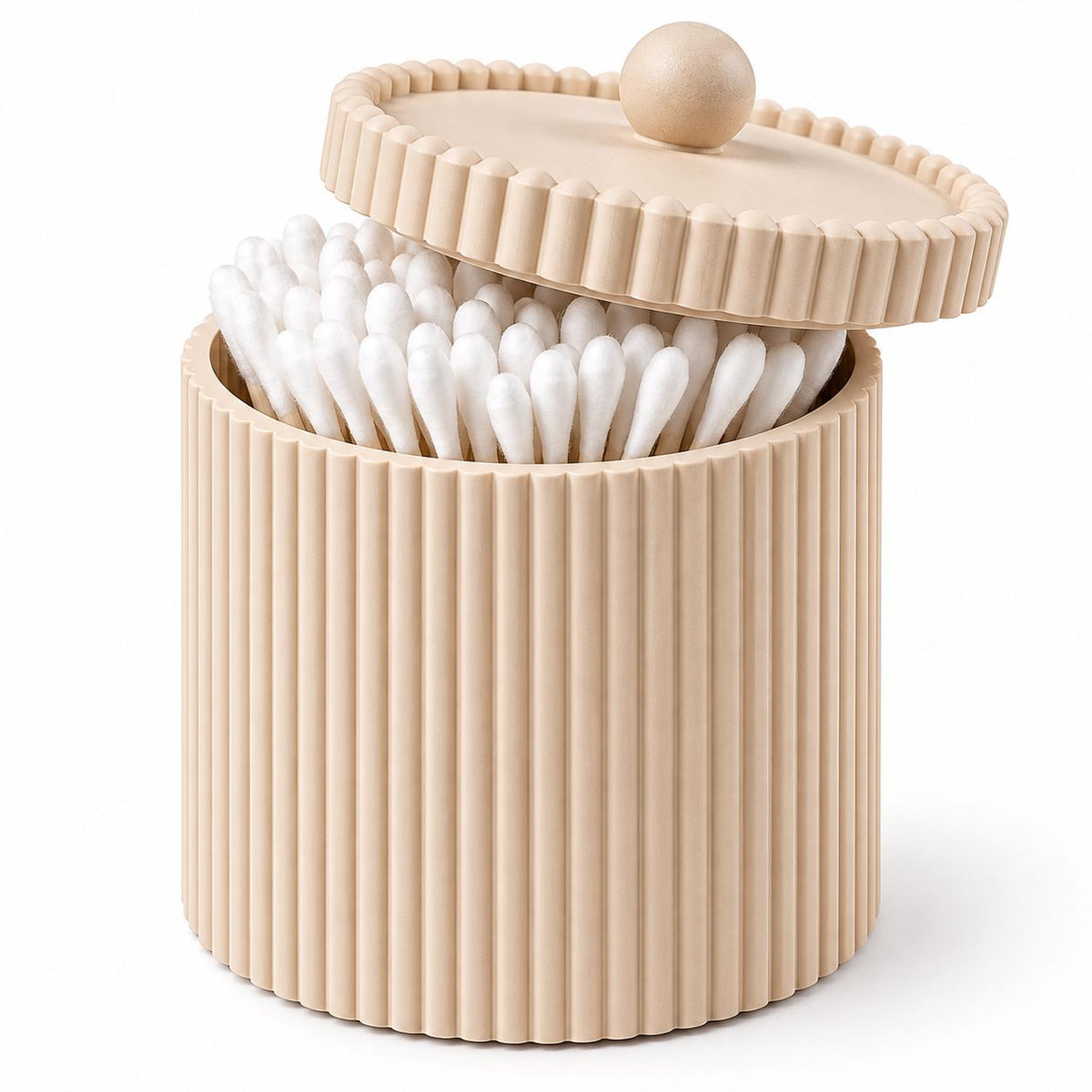 Japandi Cotton Bud Holder