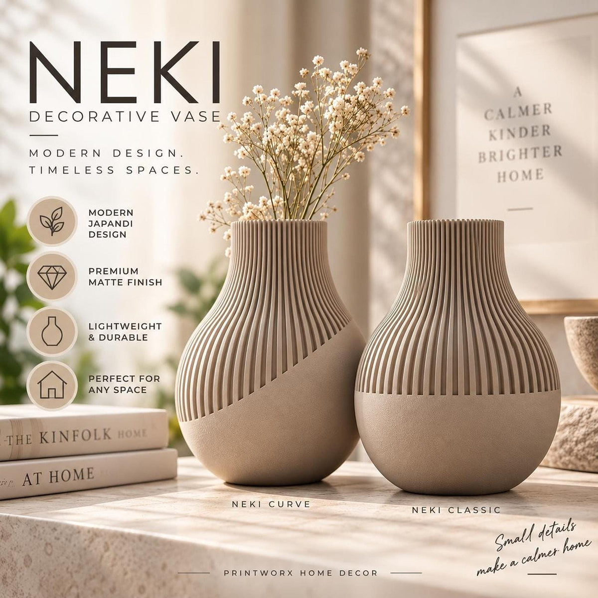 NEKI Japandi Vase