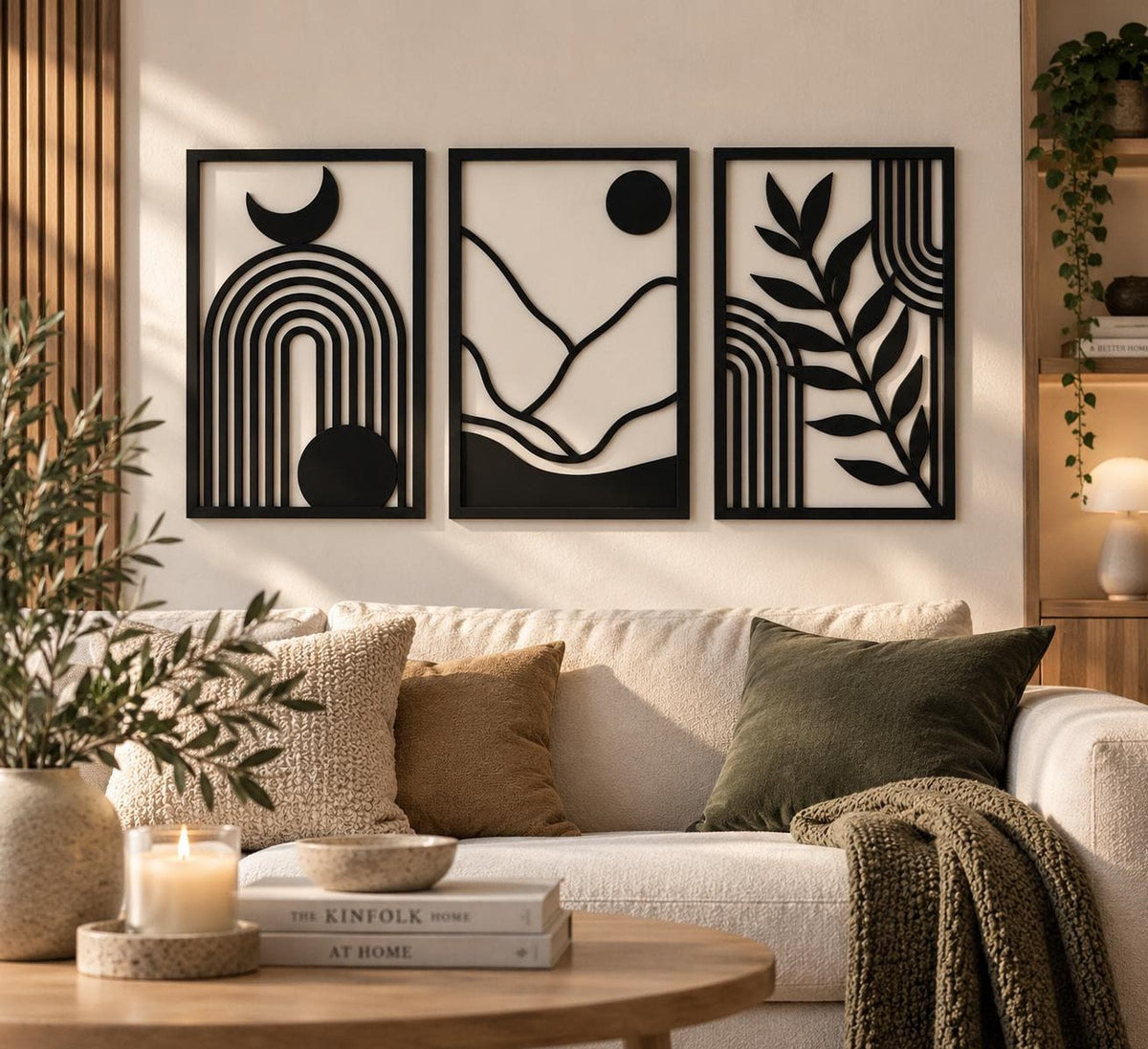 LYRA Minimalist Wall Art – Set of 3