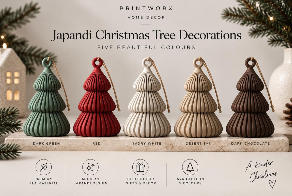 Japandi Christmas Tree Ornament