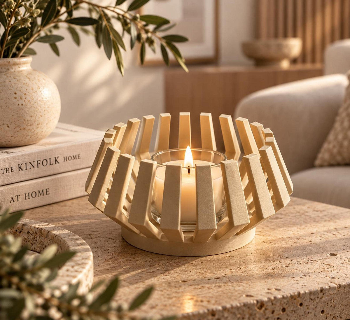 ULIN Geometric Tealight Holder