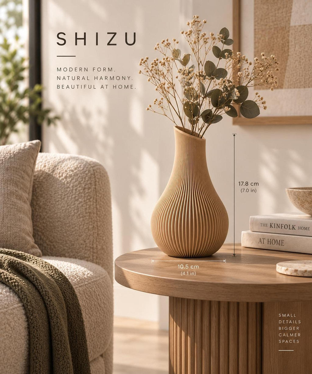 SHIZU Sculptural Vase