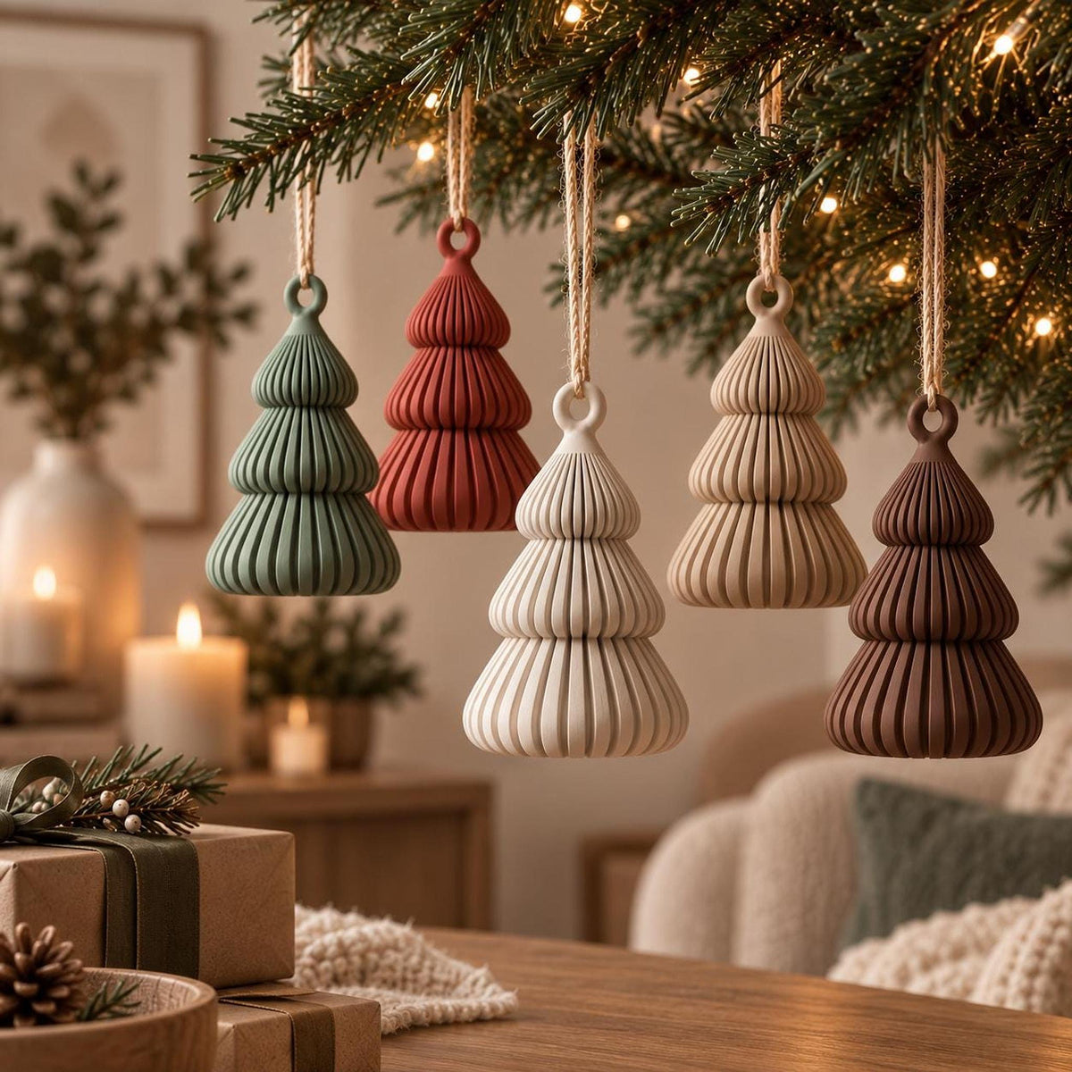 Japandi Christmas Tree Ornament