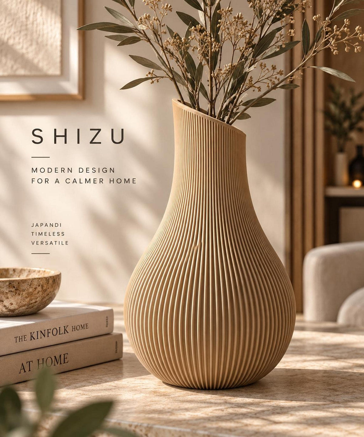 SHIZU Sculptural Vase
