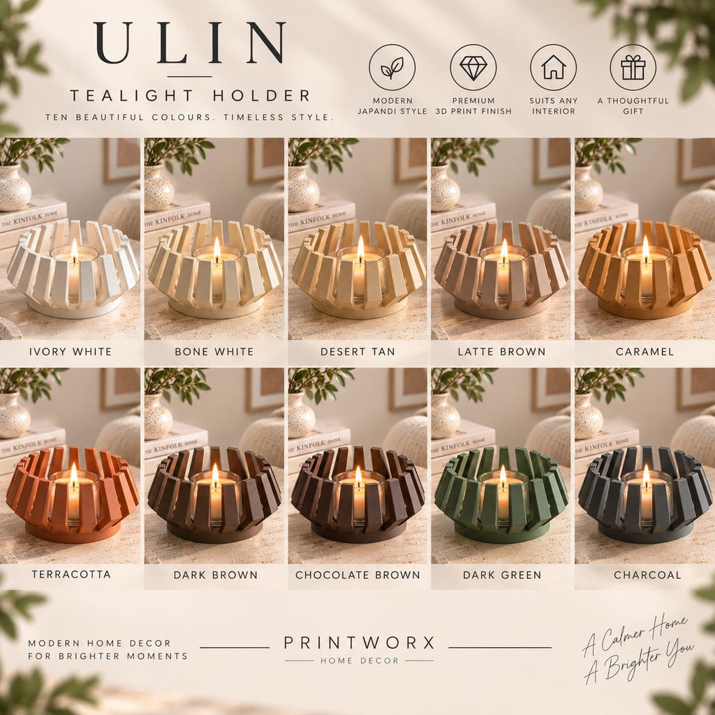ULIN Geometric Tealight Holder