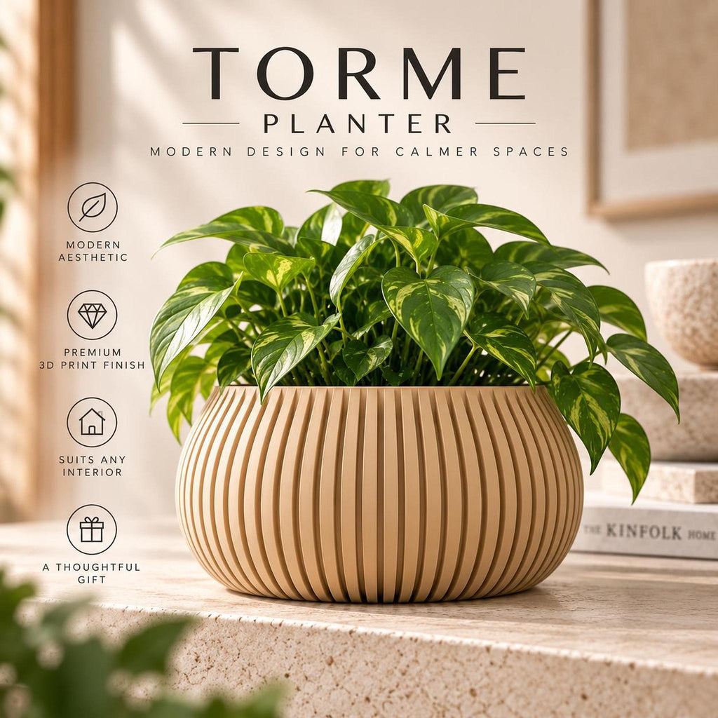 TORME Ribbed Planter
