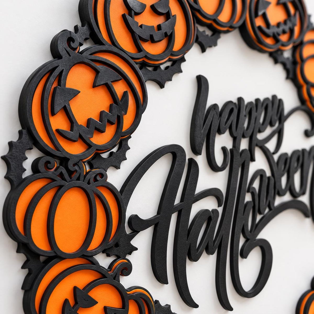 Halloween Wreath Wall Art