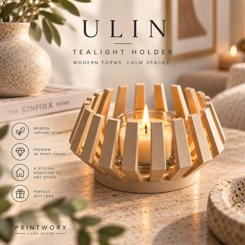 ULIN Geometric Tealight Holder