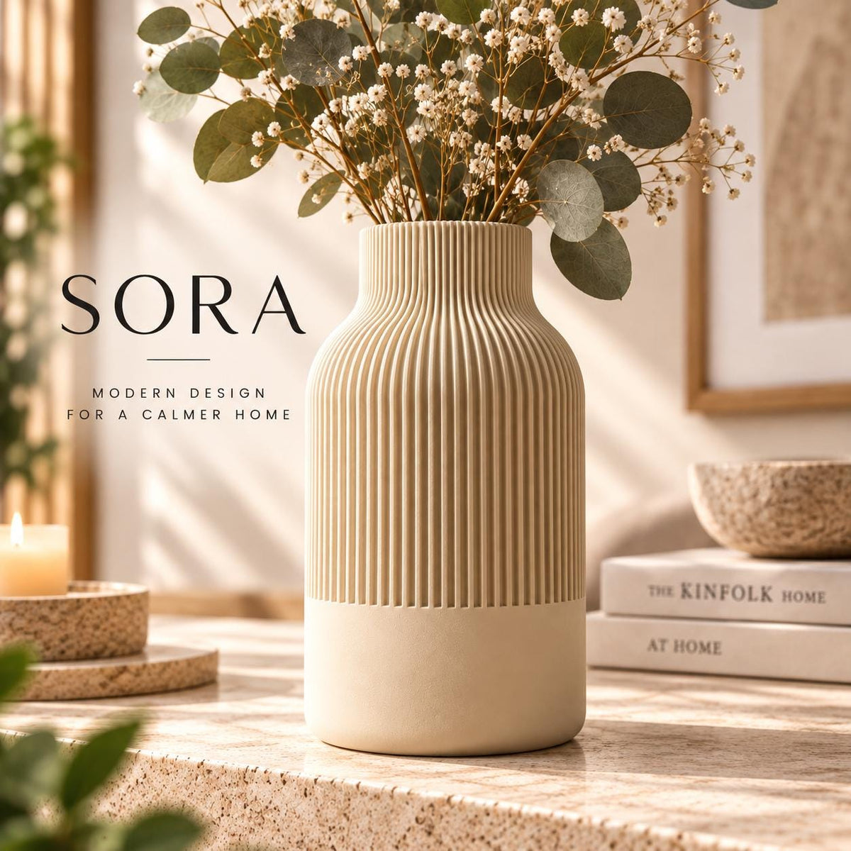 SORA Japandi Vase
