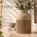 HIKU Ribbed Japandi Vase
